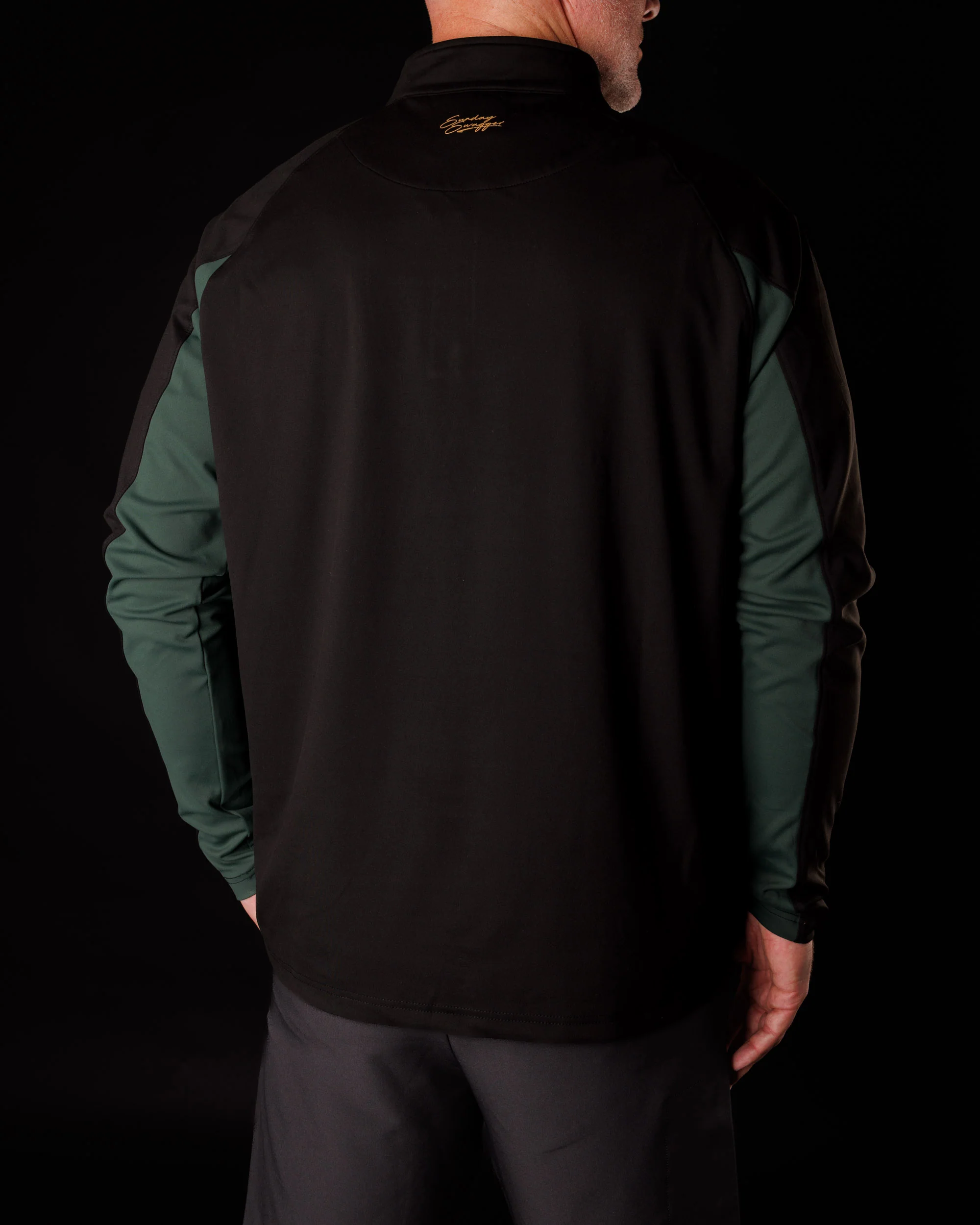 Golden Harp | Guinness® Men's Performance Q-Zip - Image 5
