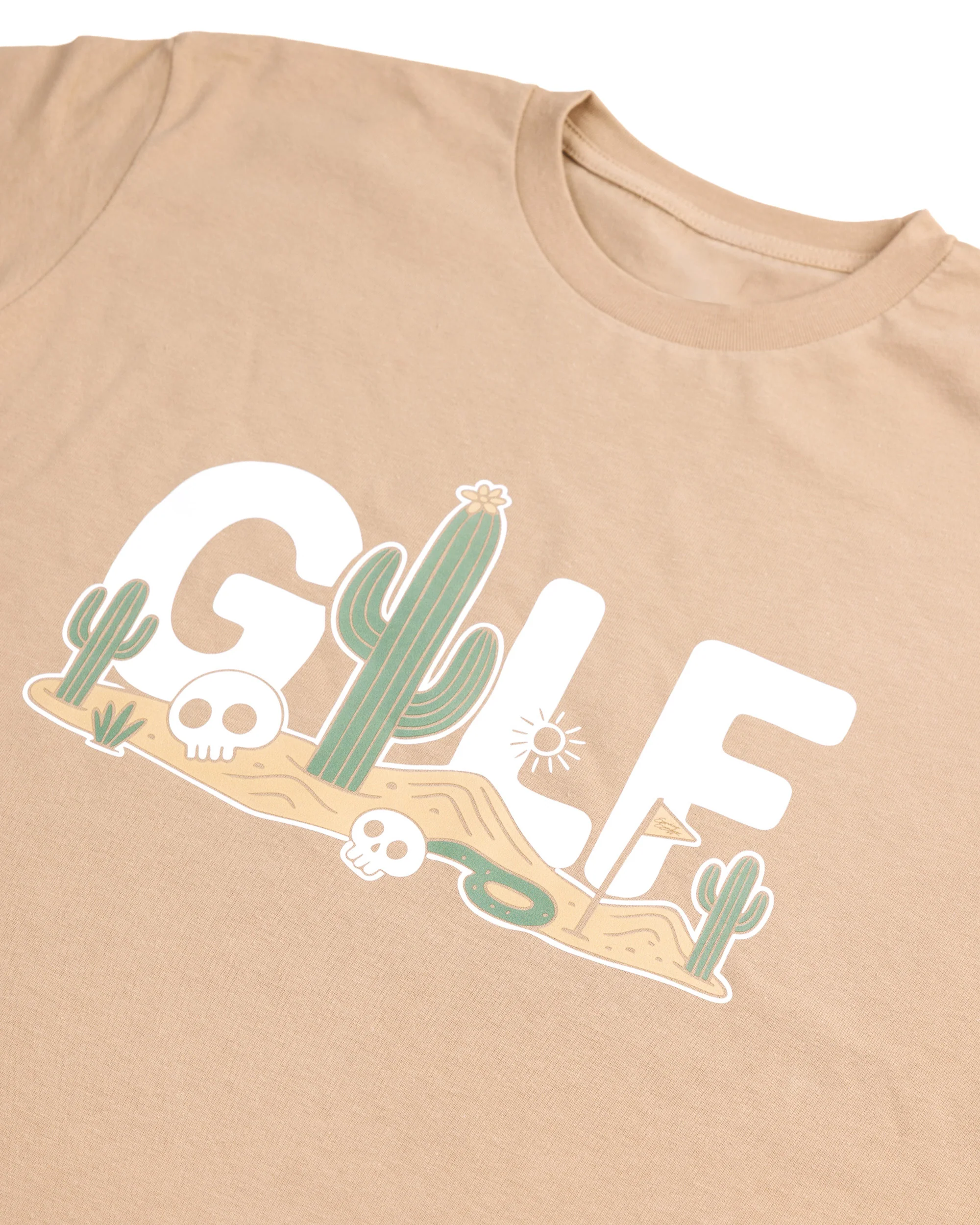 Dead Links T-Shirt - Beige - Image 3