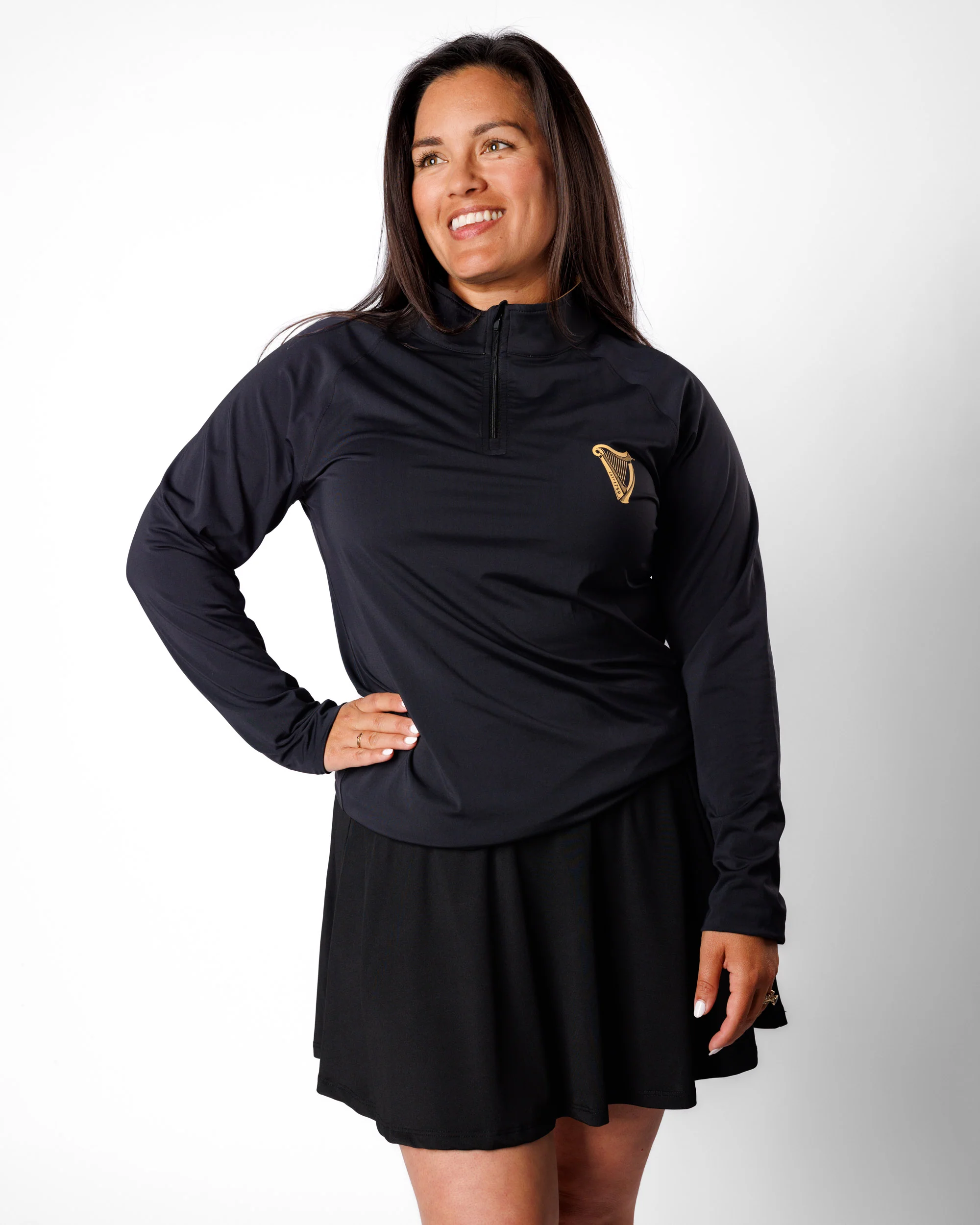 Draught Mode | Guinness® Women's Lightweight Q-Zip - Image 3