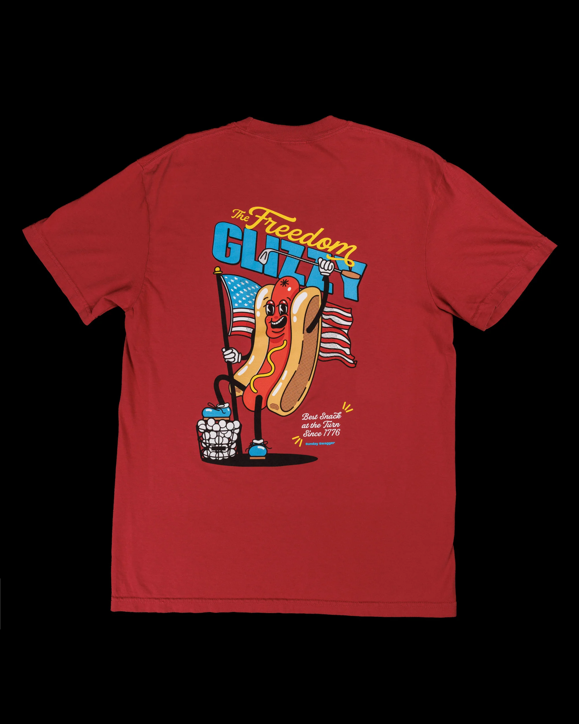 Freedom Glizzy T-Shirt - Red