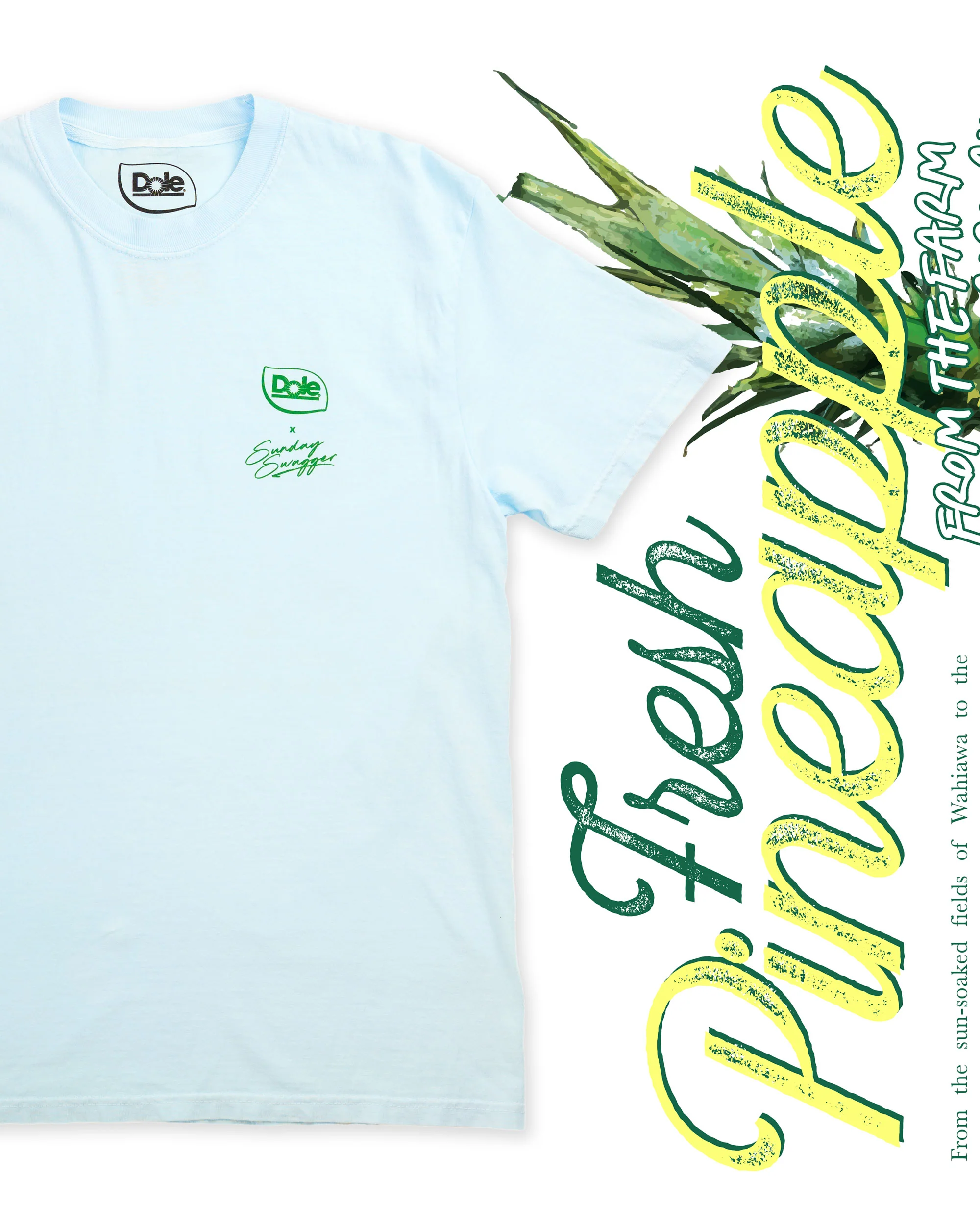 Fresh Pineapple | Dole® T-shirt - Image 2