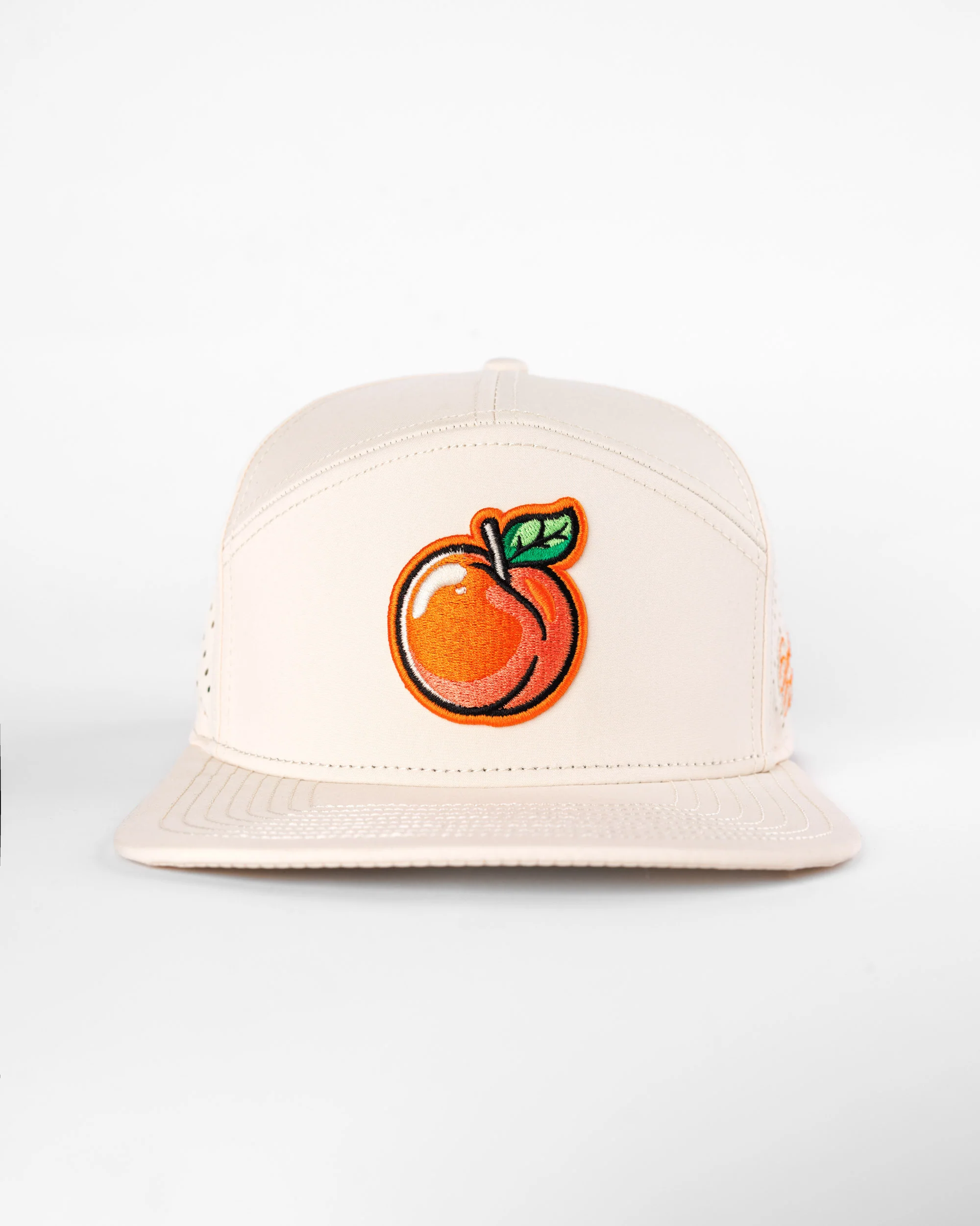 Peachy Flat Bill Snapback Hat - Image 3