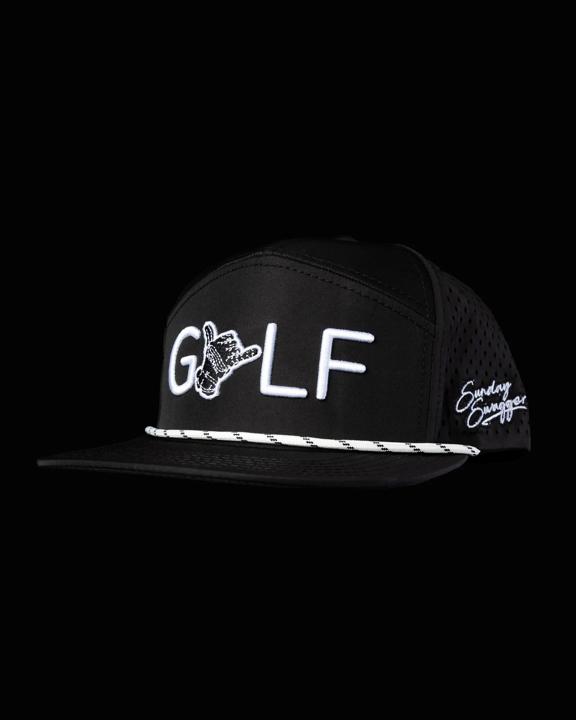 GOLF Snapback Hat - Black - Image 5
