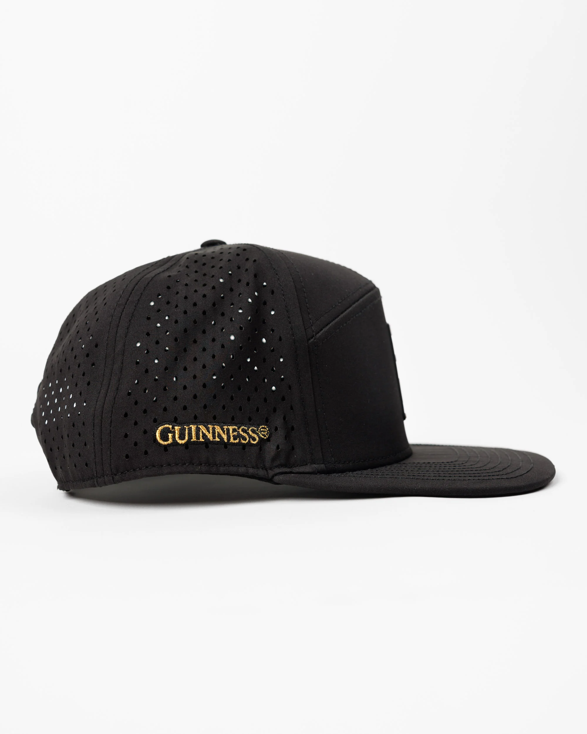 Guinness® Flat Bill Hat – Drafted – Black - Image 9