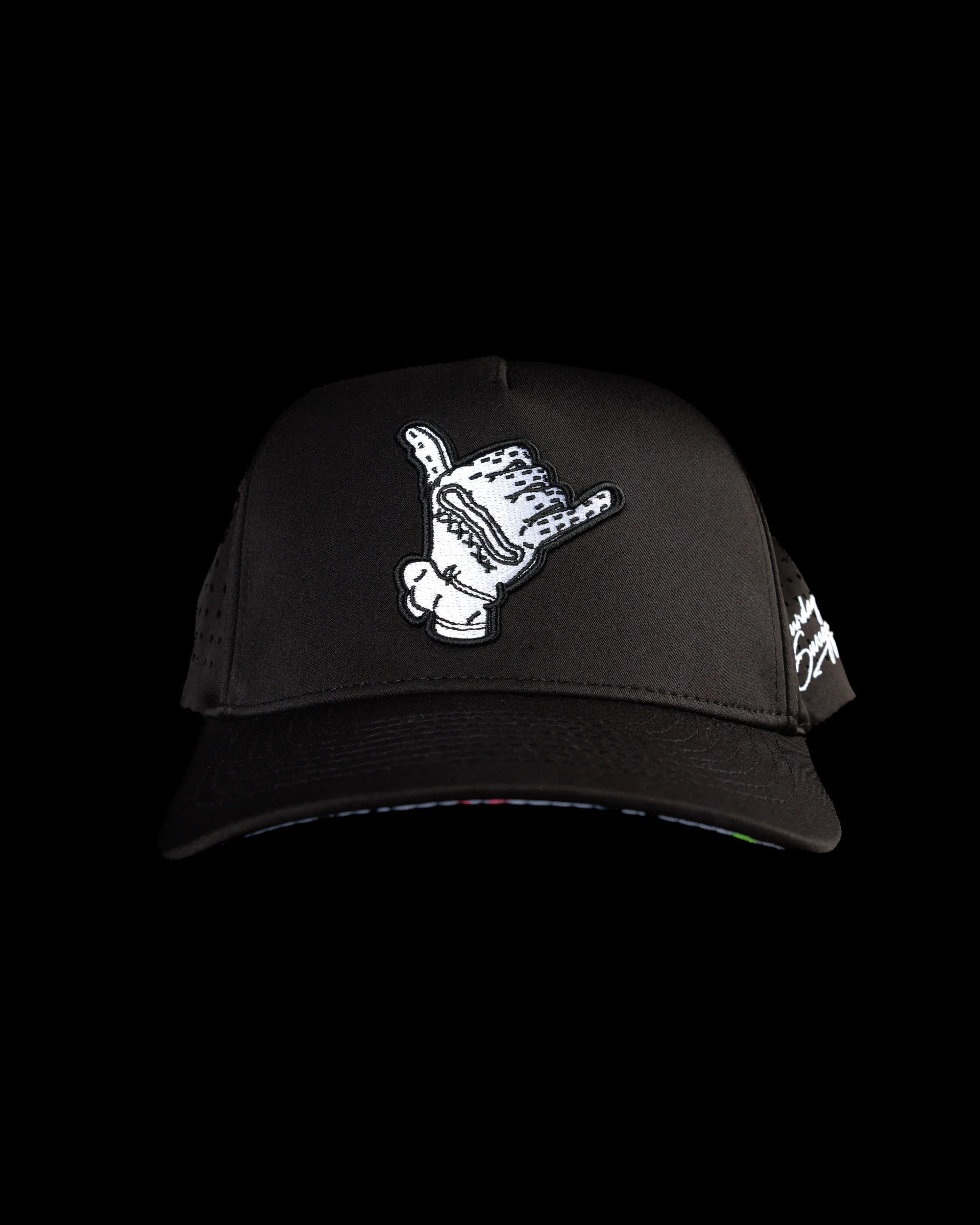 Hang Loose Snapback Hat - Splatter - Image 8
