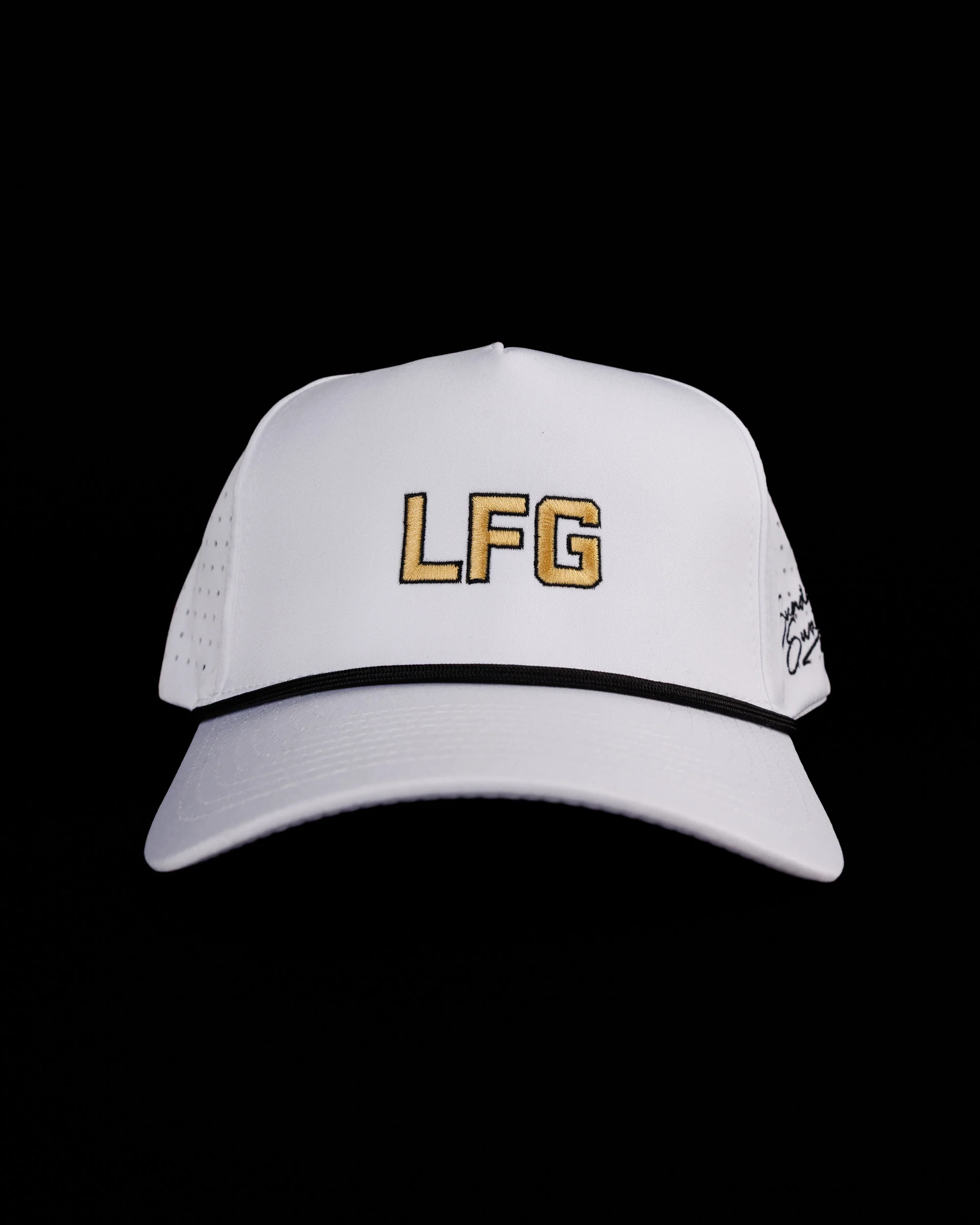 LFG Rope Snapback Hat - White - Image 2