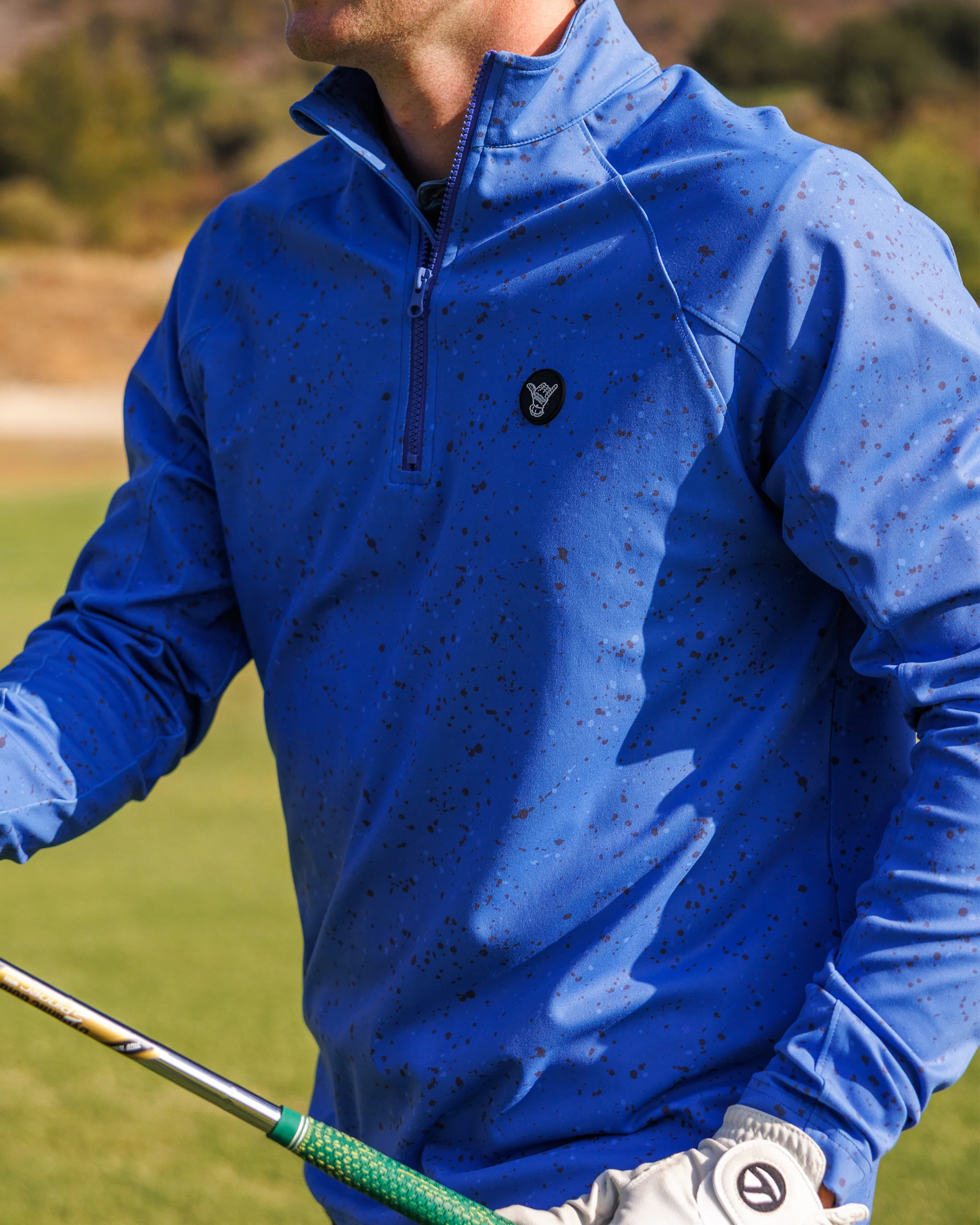 Men's Performance Q-Zip - Deep Sea - Image 5