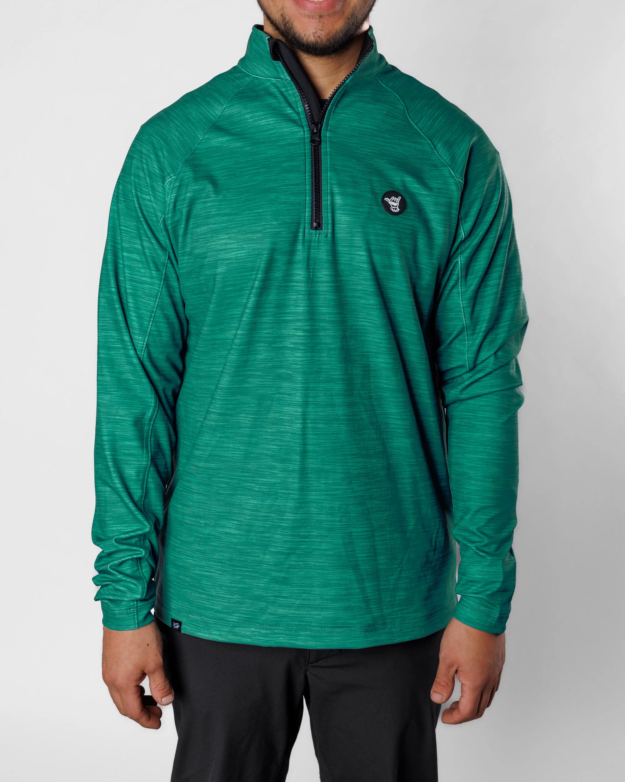 Men's Performance Q-Zip - Evergreen - Image 2