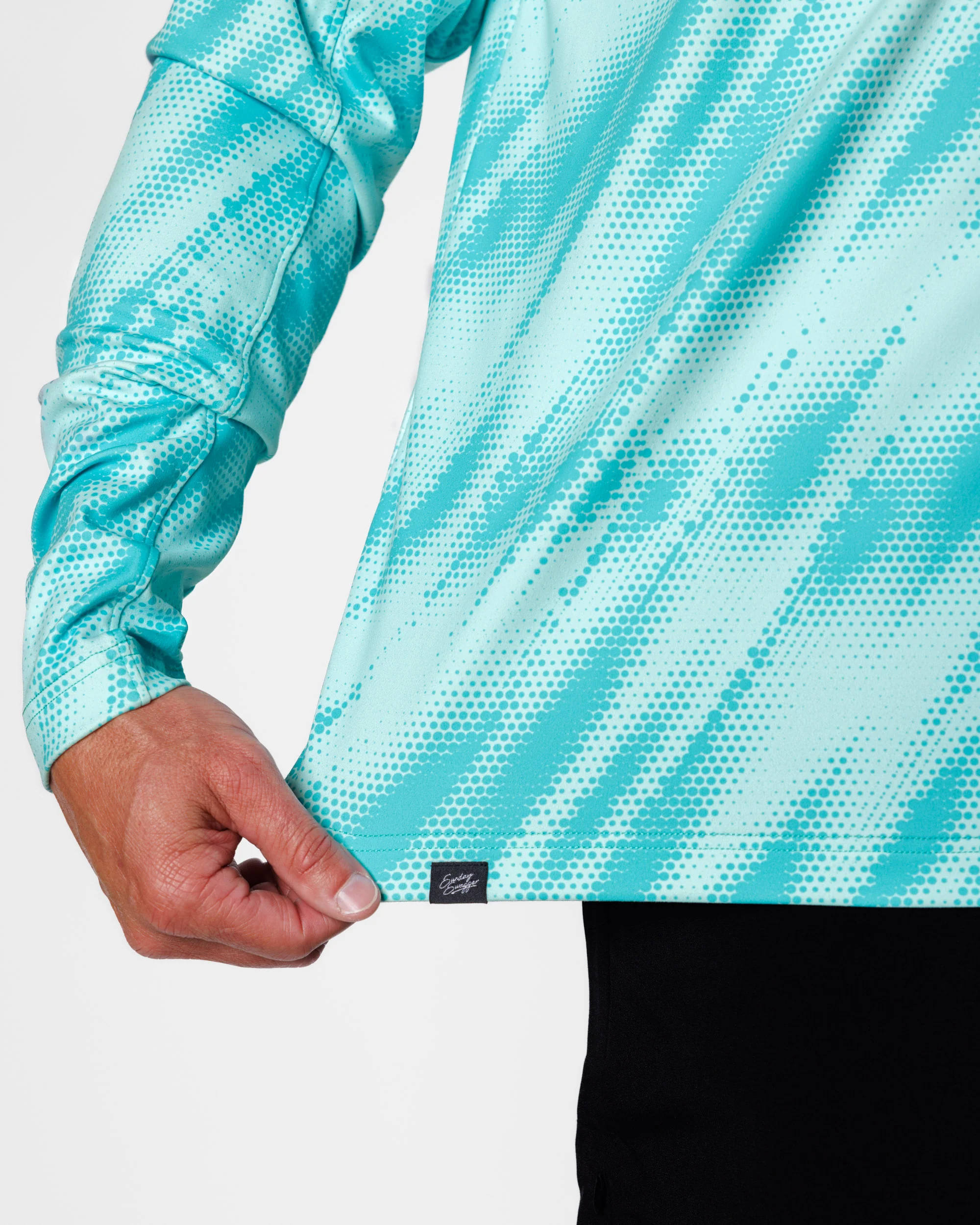 Men's Performance Q-Zip - Ripple Effect - Image 4