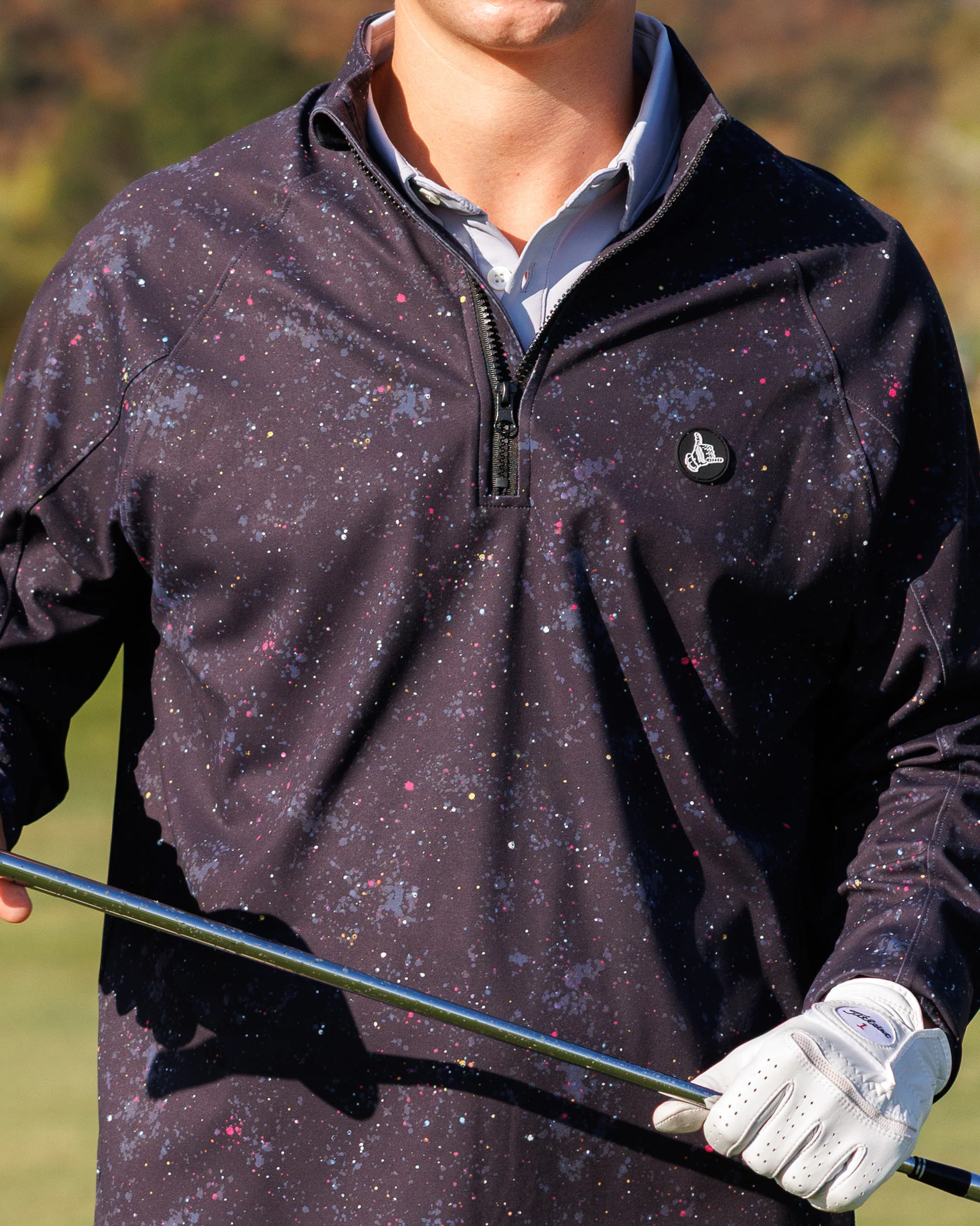 Men's Performance Q-Zip - Speck - Image 3