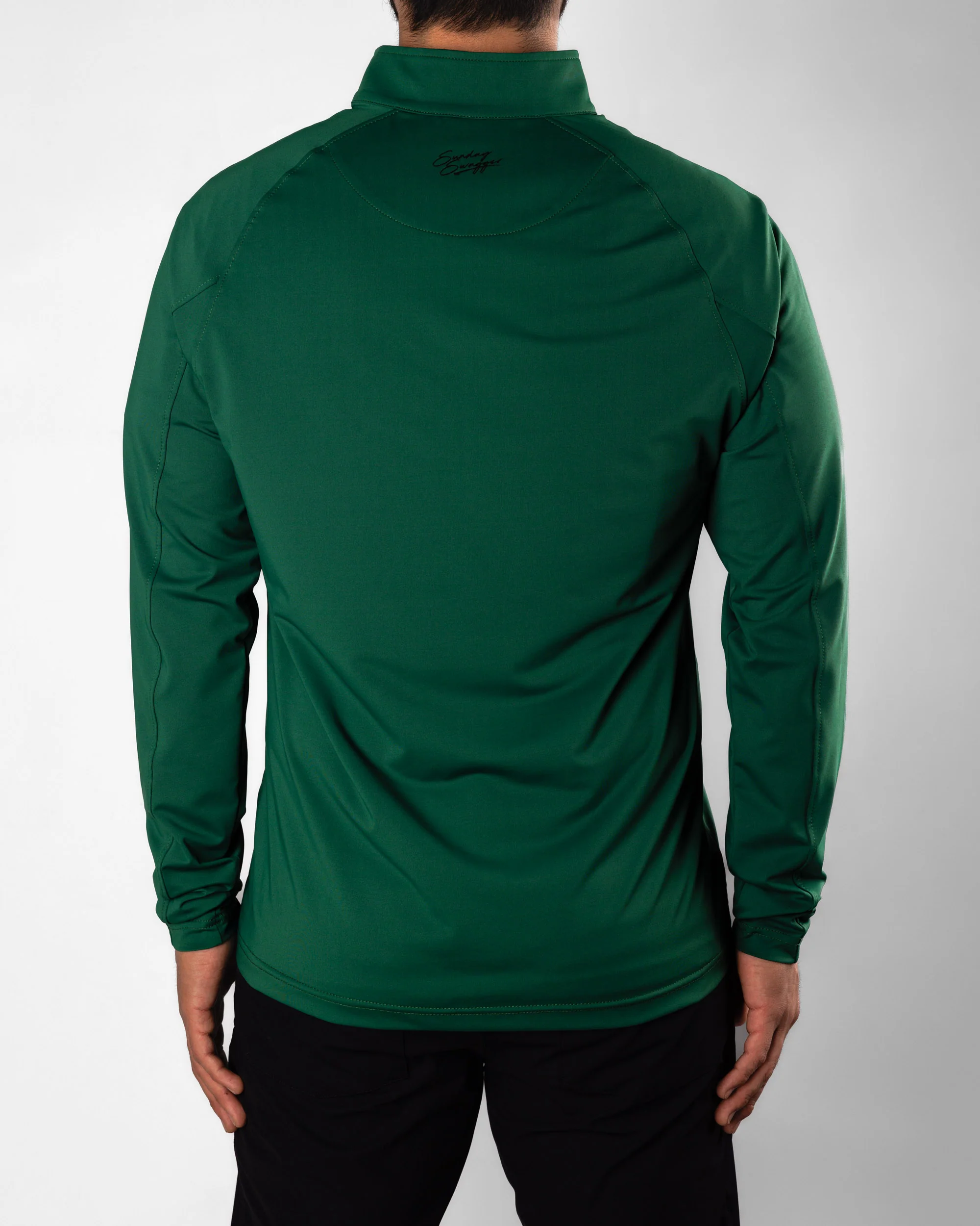 Men's Lightweight Q-Zip - Green Glory - Image 4