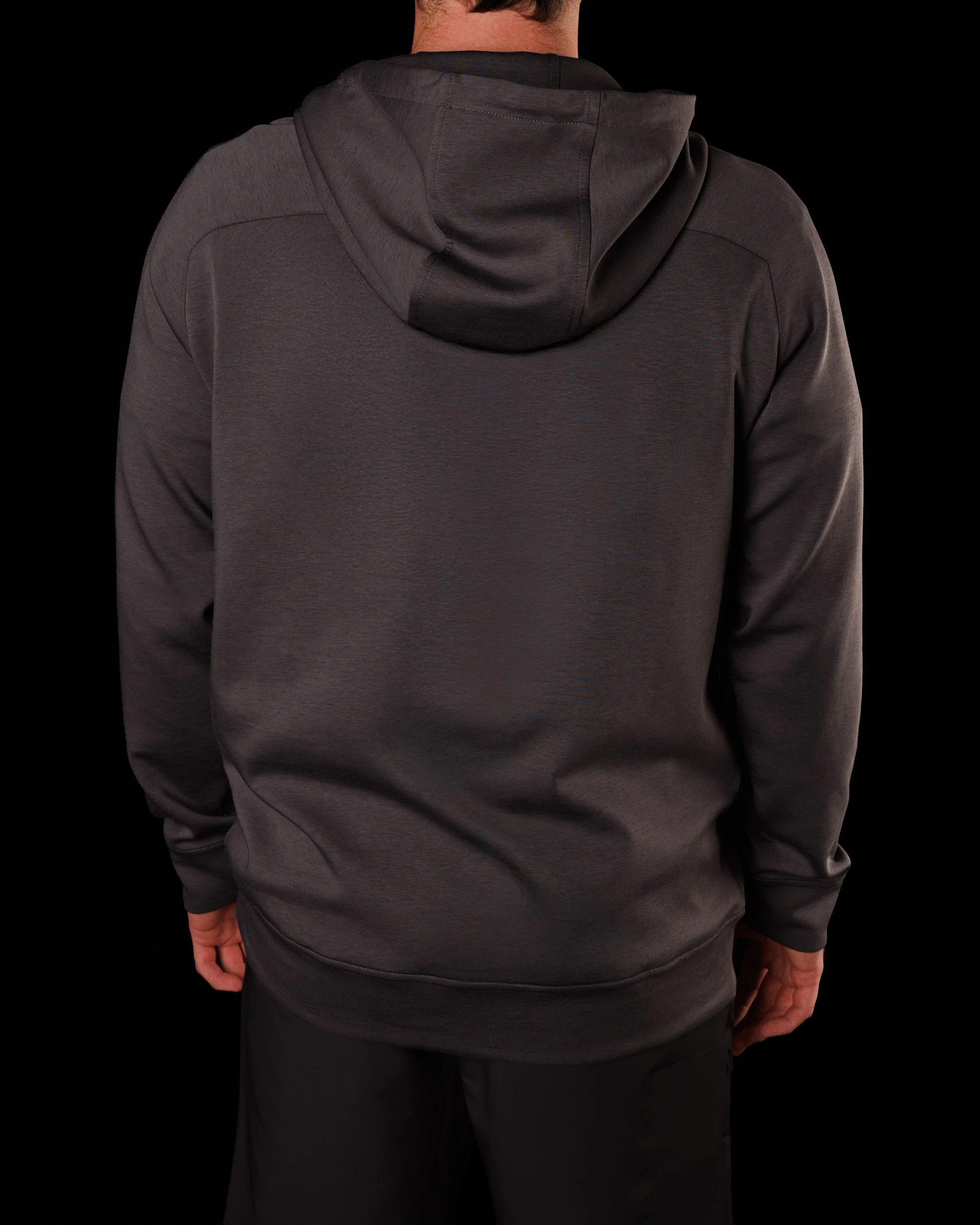 Men's Ultra Q-Zip Hoodie - Ash - Image 4
