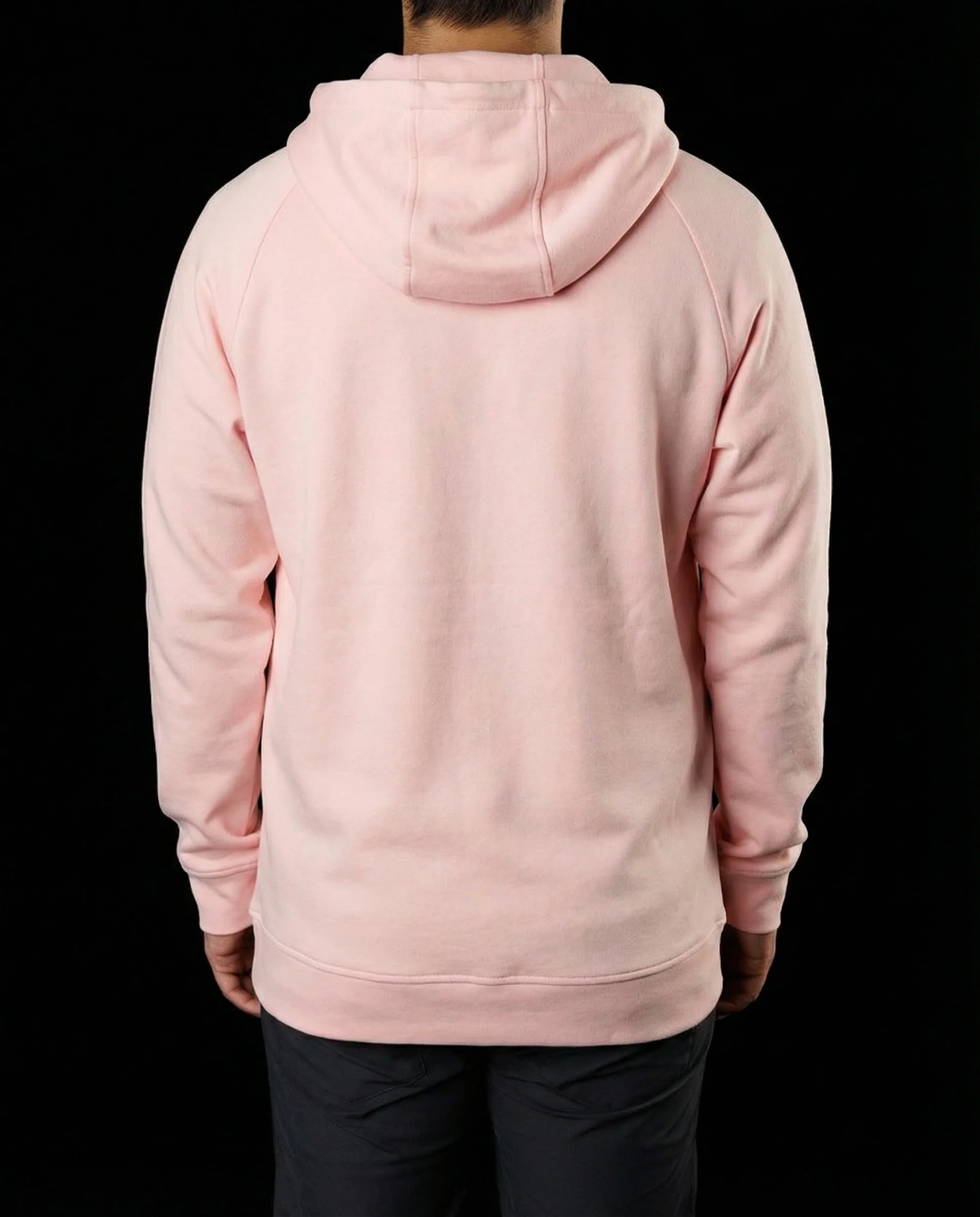 Men's Ultra Q-Zip Hoodie - Pink Azalea - Image 3