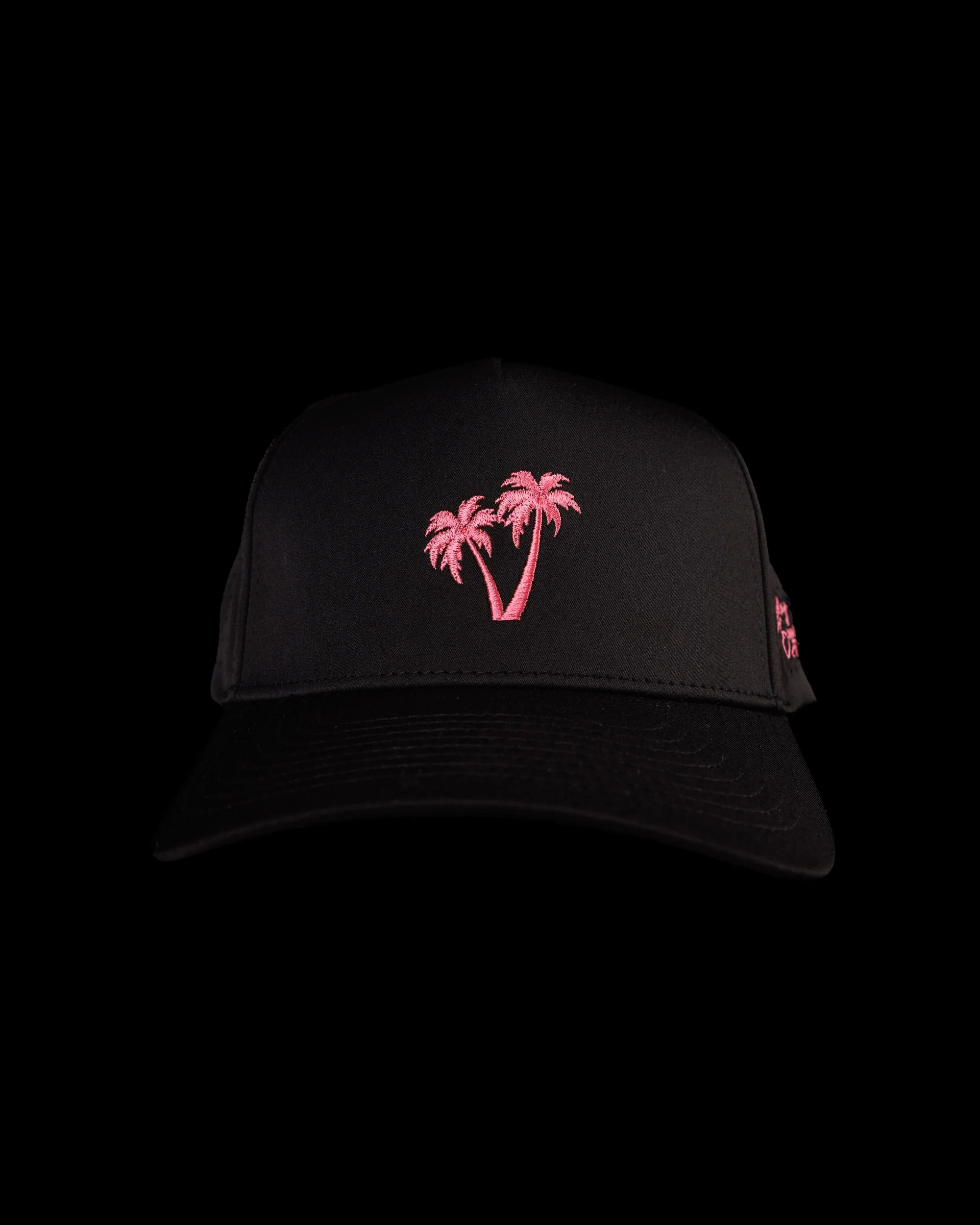 Neon Palms Snapback Hat - Black - Image 4