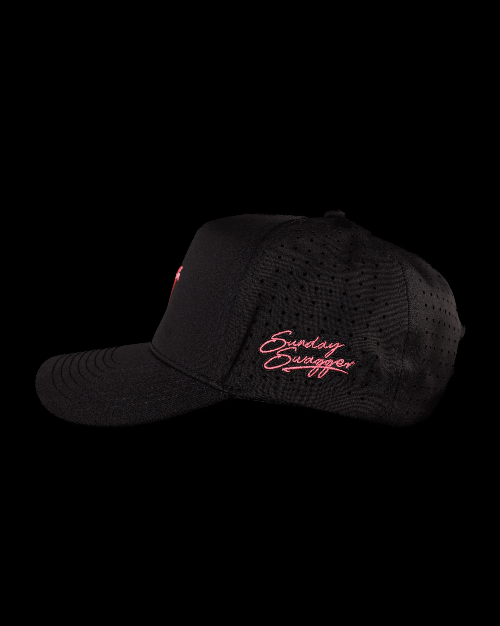 Neon Palms Snapback Hat - Black - Image 5