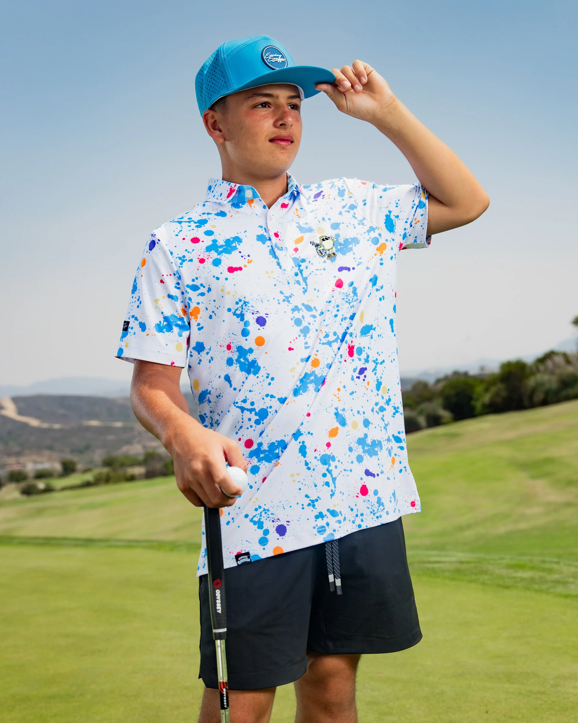 PB & Paint - Youth | Uncrustables™ Polo - Image 2
