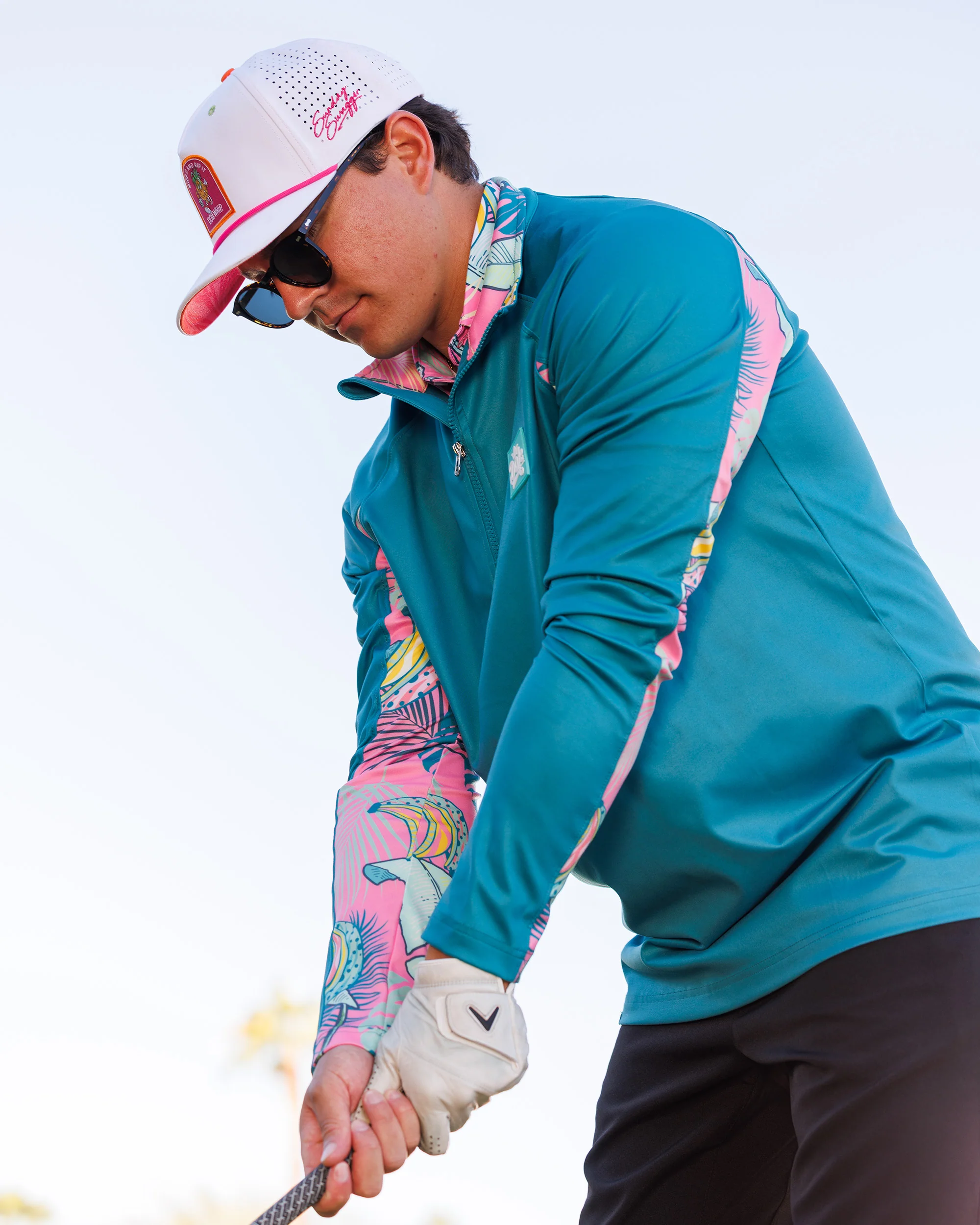 Peelin' | Dole® Men's Performance Q-Zip - Image 3