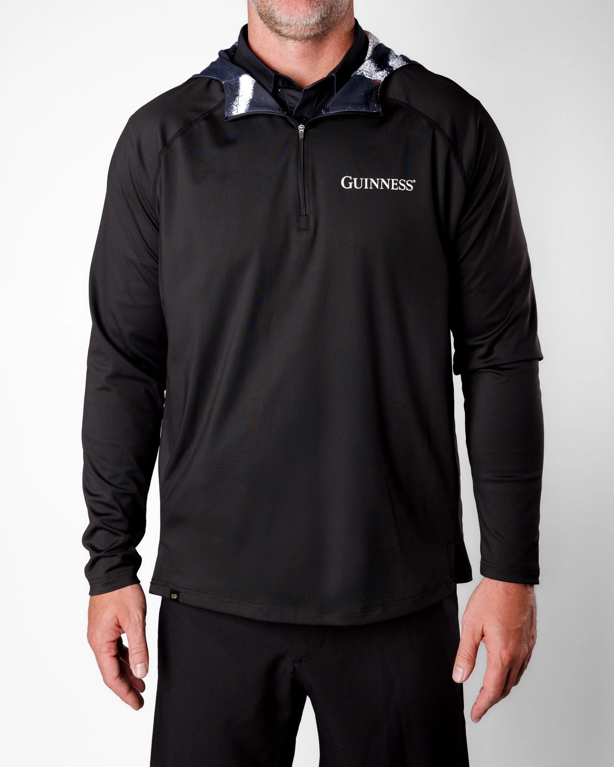 Stout & About | Guinness® Mens Performance Hoodie - Image 3