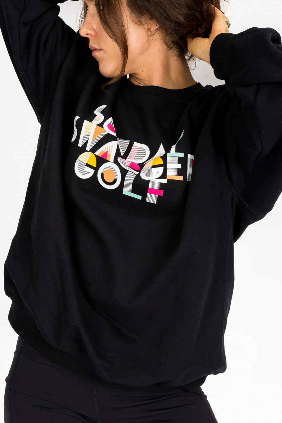 Golf Crewneck - Black - Image 4