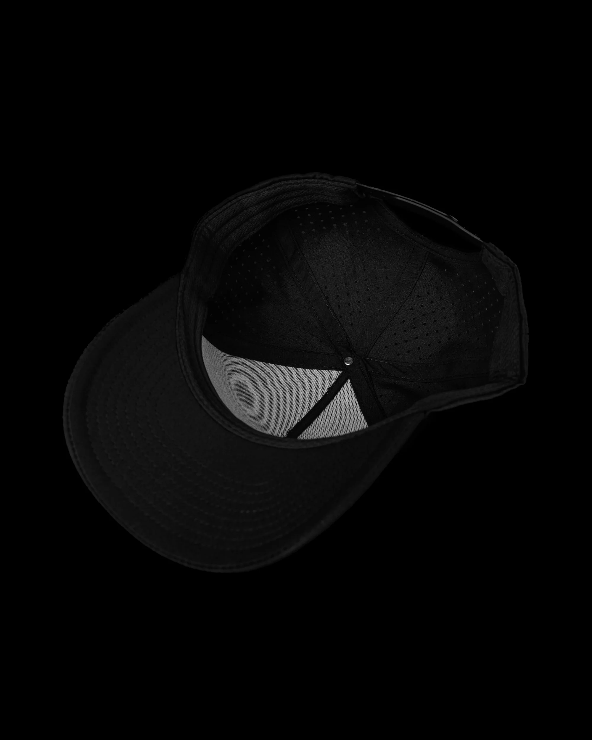 Stars and Stripes Snapback Hat - Black - Image 6