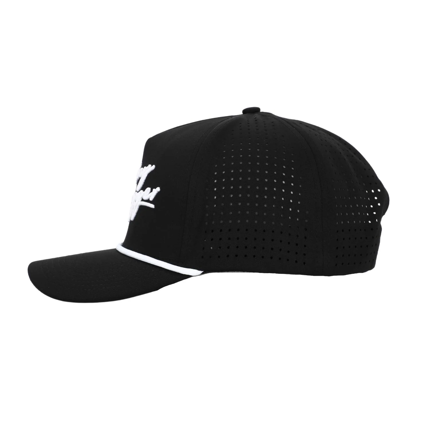 Swagger Snapback Hat - Black - Image 6