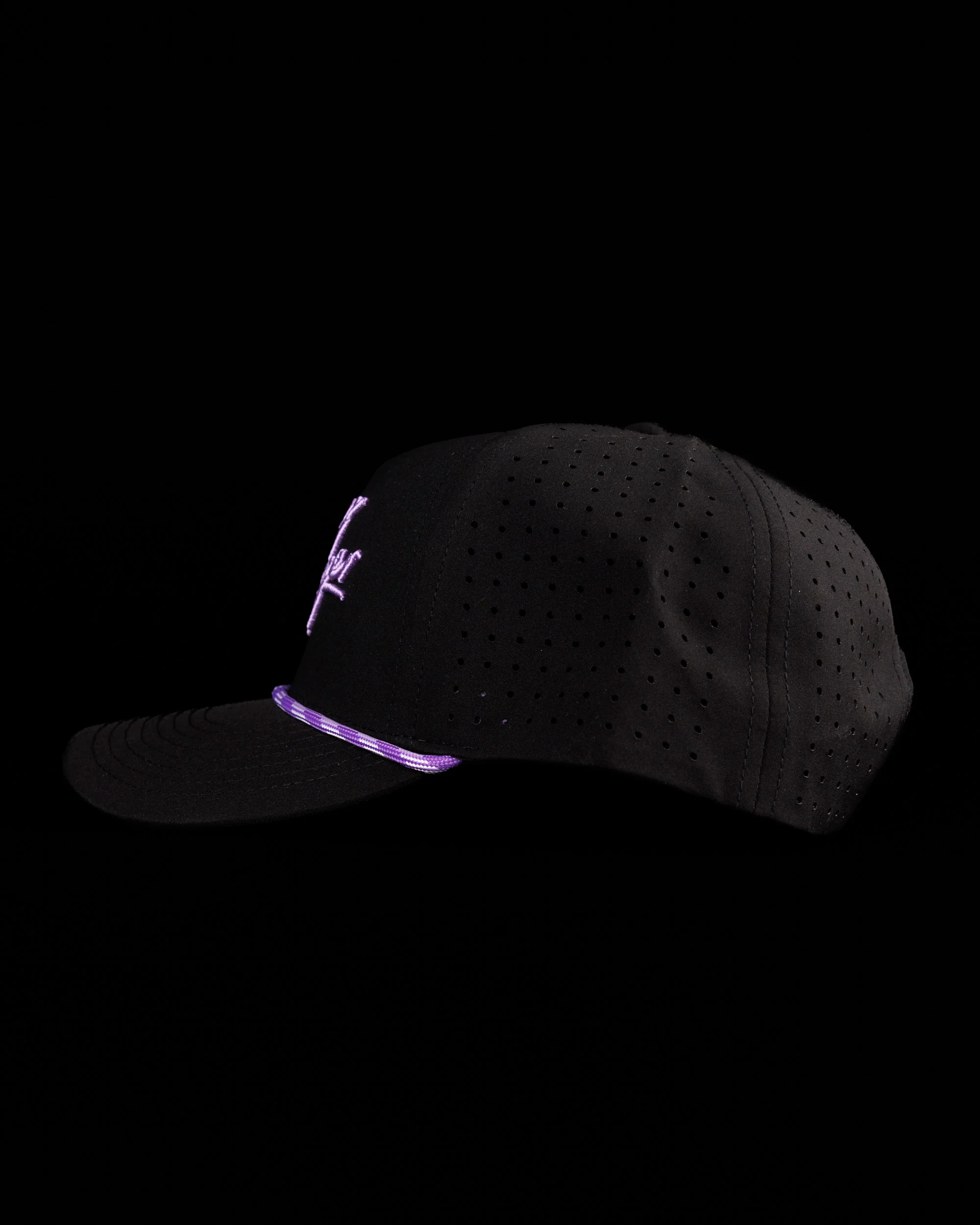 Swagger Snapback Rope Hat - Obsidian - Image 4