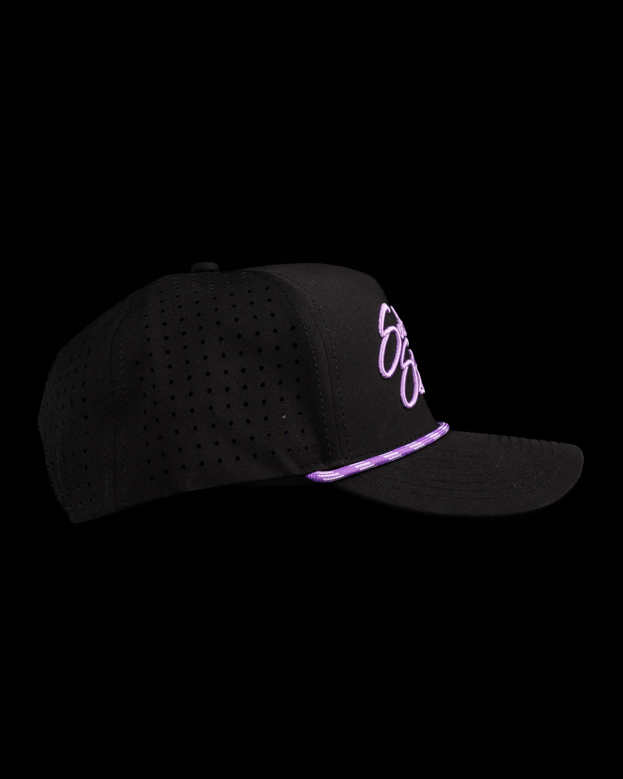 Swagger Snapback Rope Hat - Obsidian - Image 5