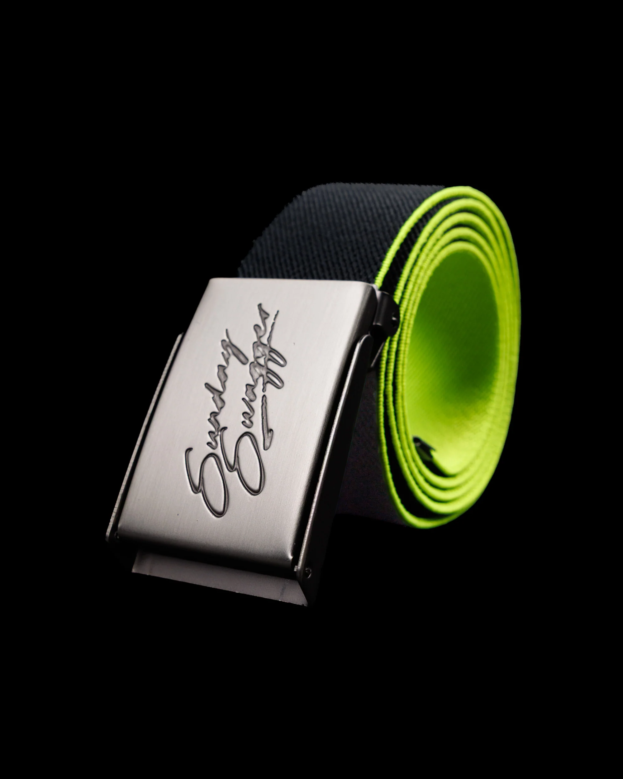 Swagger Stretch Belt - Yellow - Image 4
