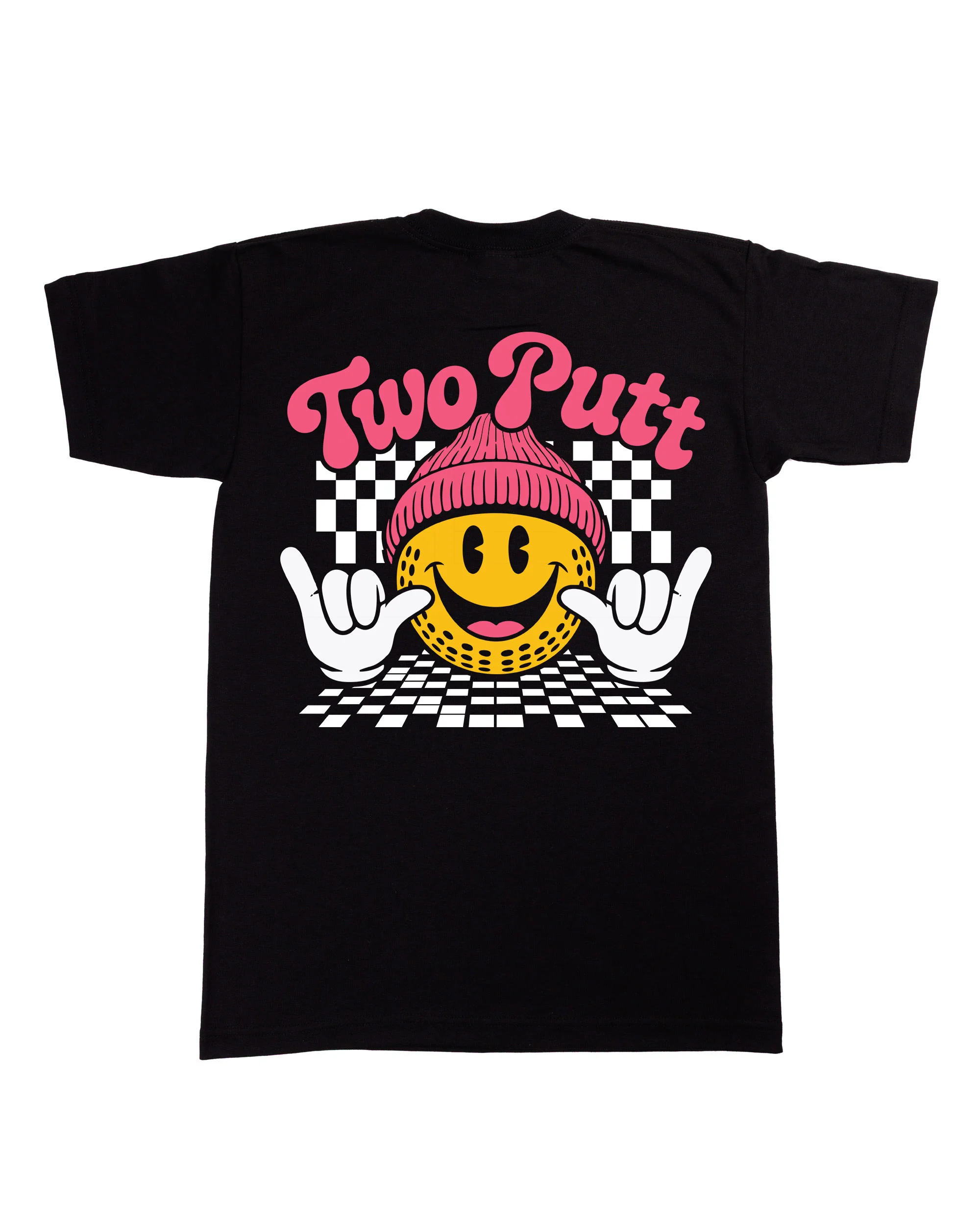 Two Putts T-Shirt - Black - Image 3