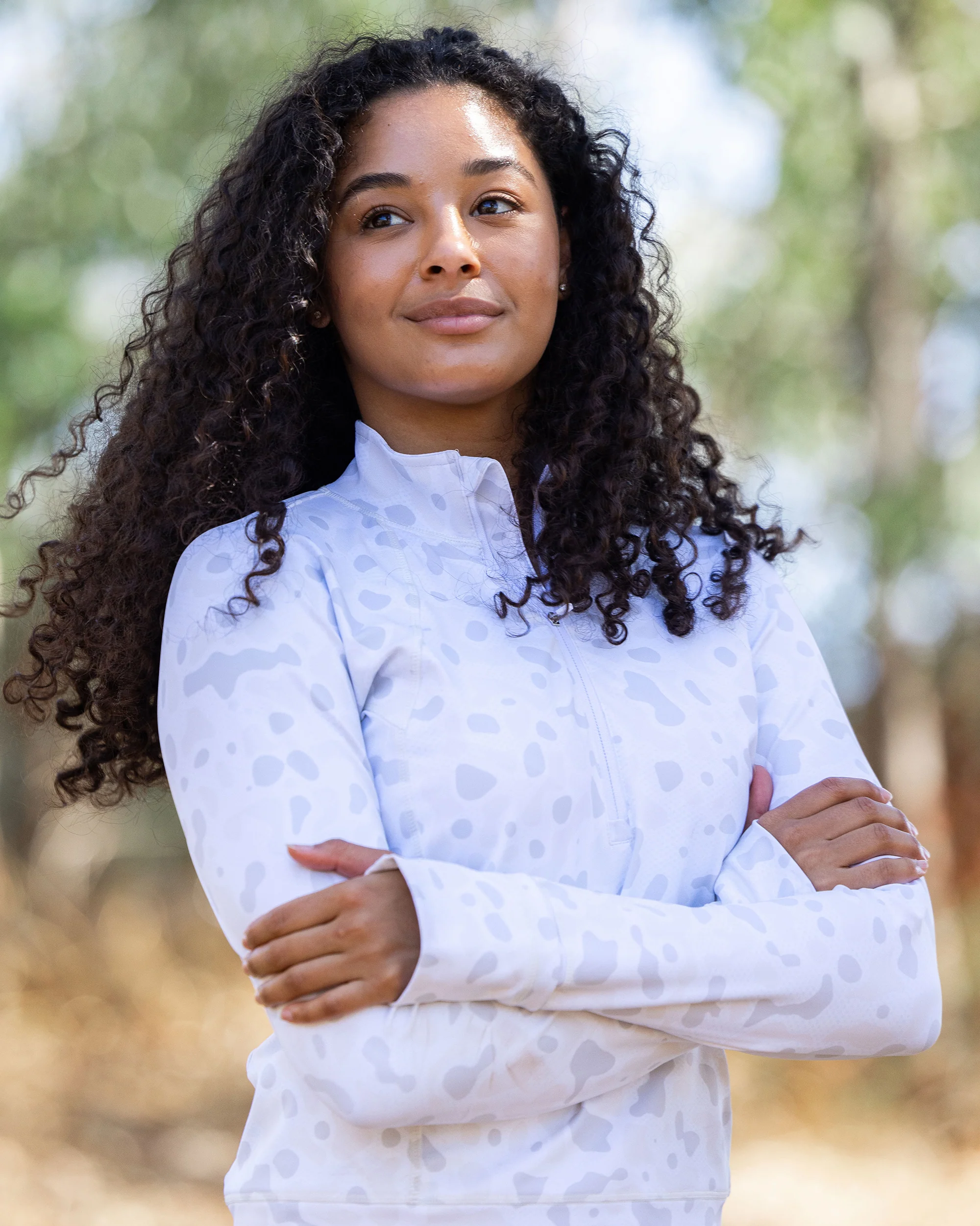Women's Crop Q-Zip - Alpine - Image 4