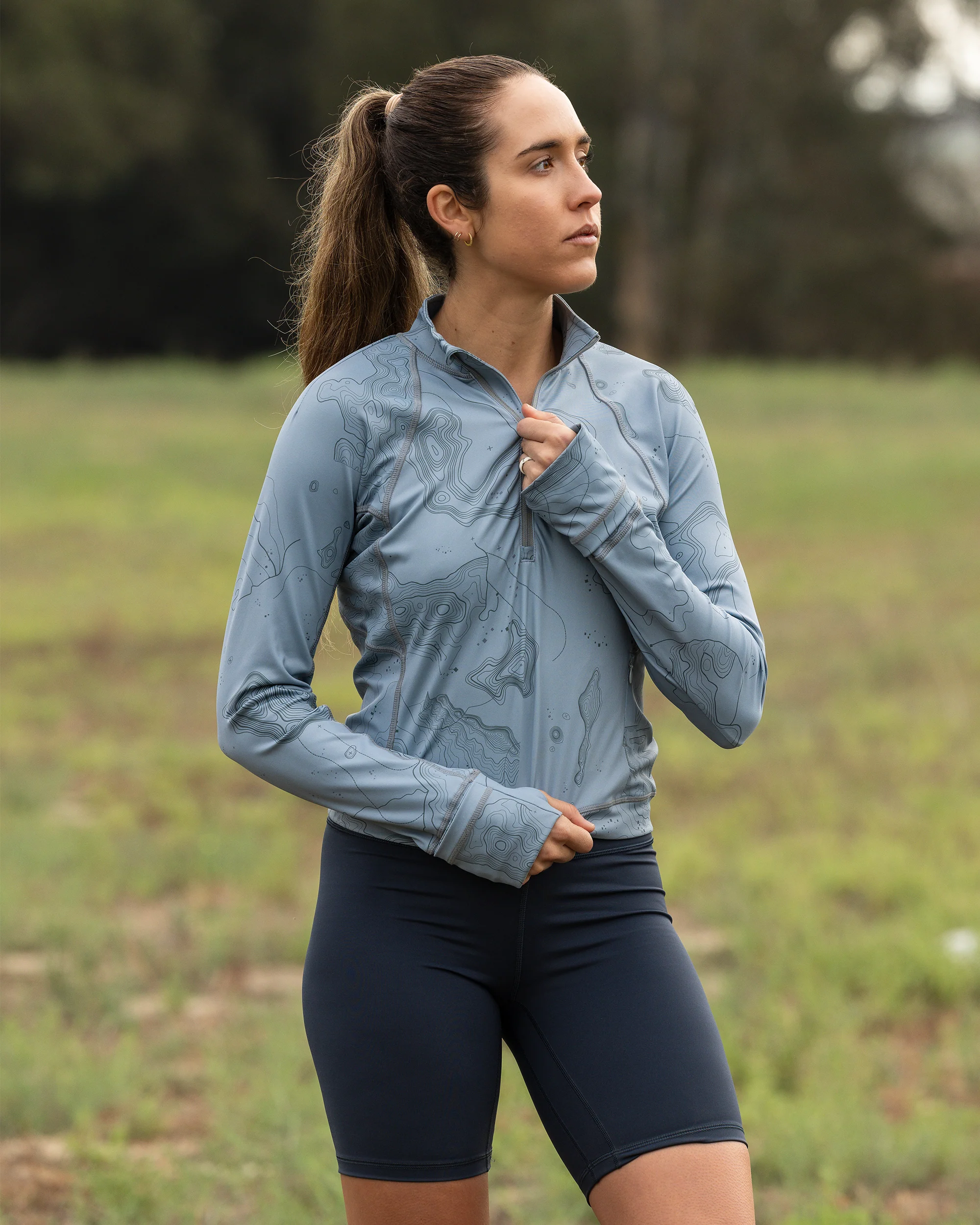 Women's Crop Q-Zip - Trailblazer - Image 4