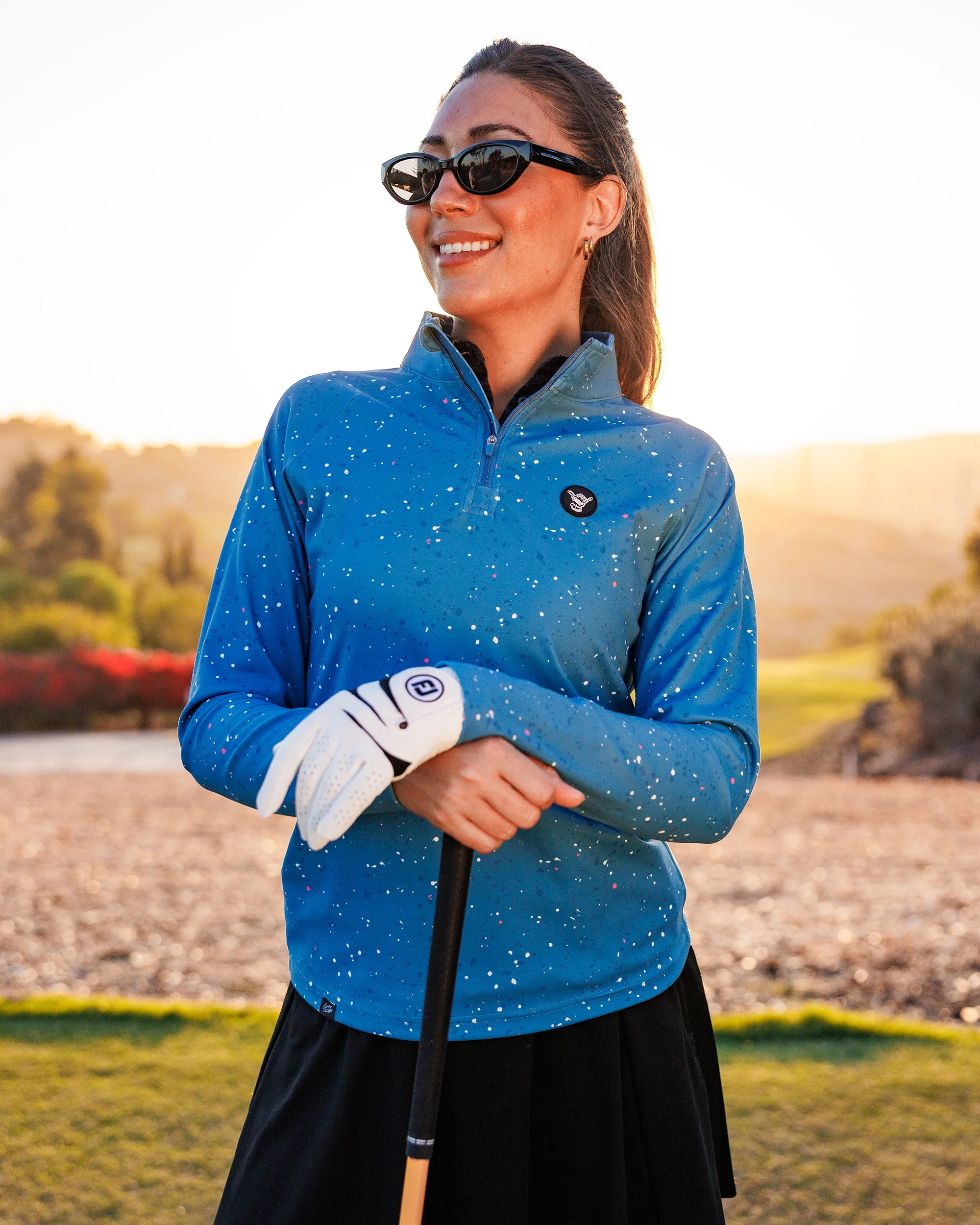 Women's Performance Q-Zip - Asteroid - Image 6