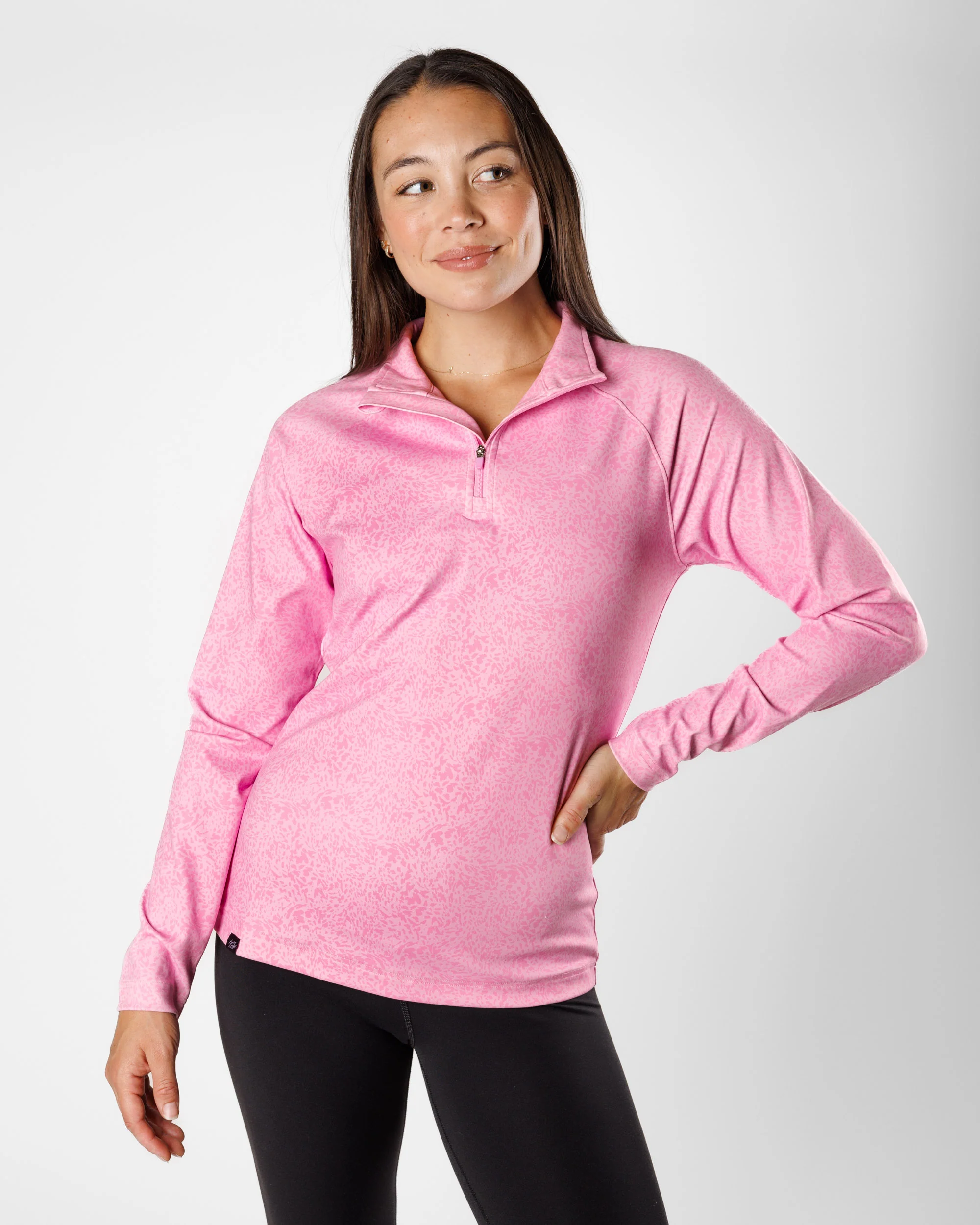 Women's Performance Q-Zip - Lotus - Image 3