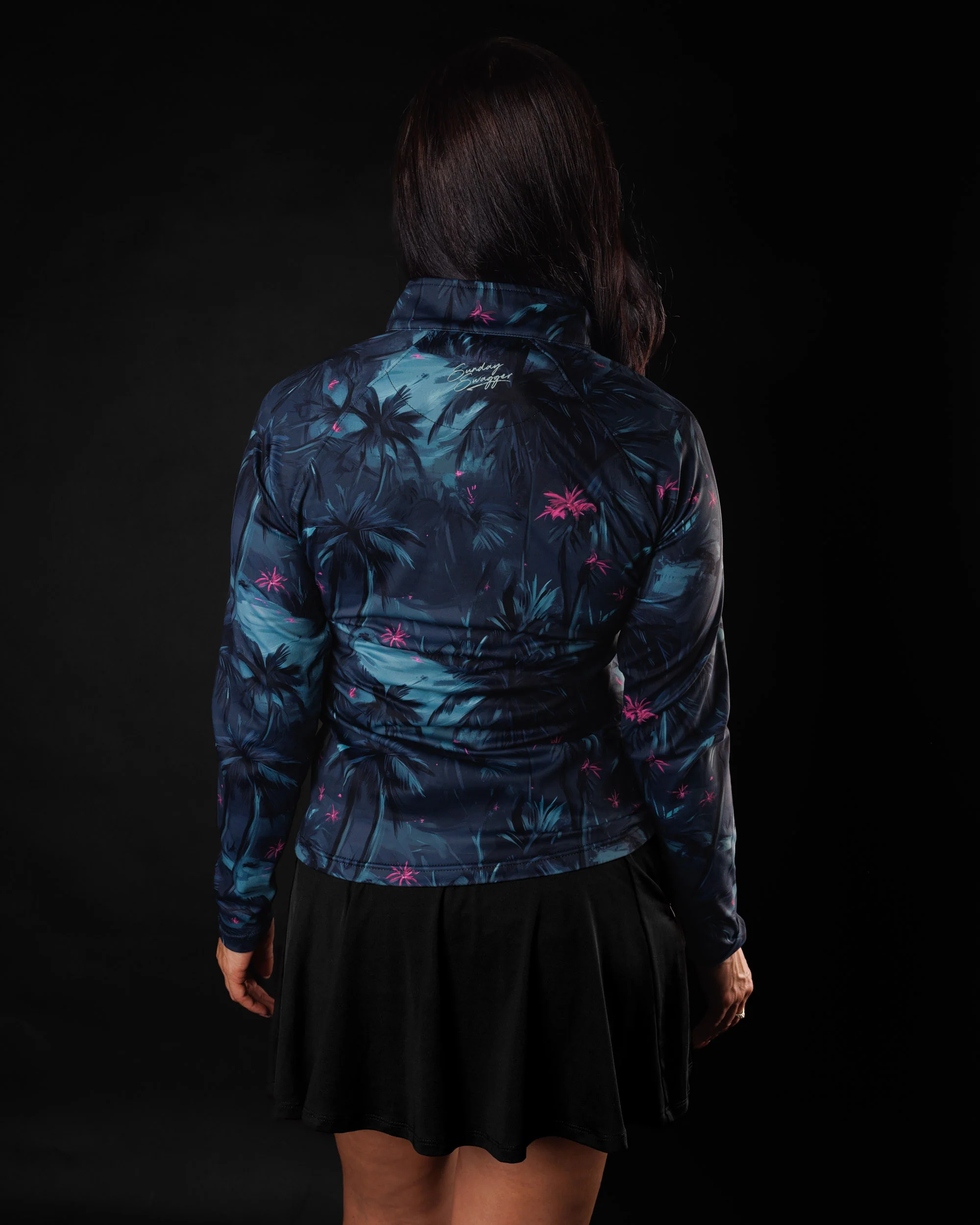 Women's Performance Q-Zip - Monsoon - Image 4